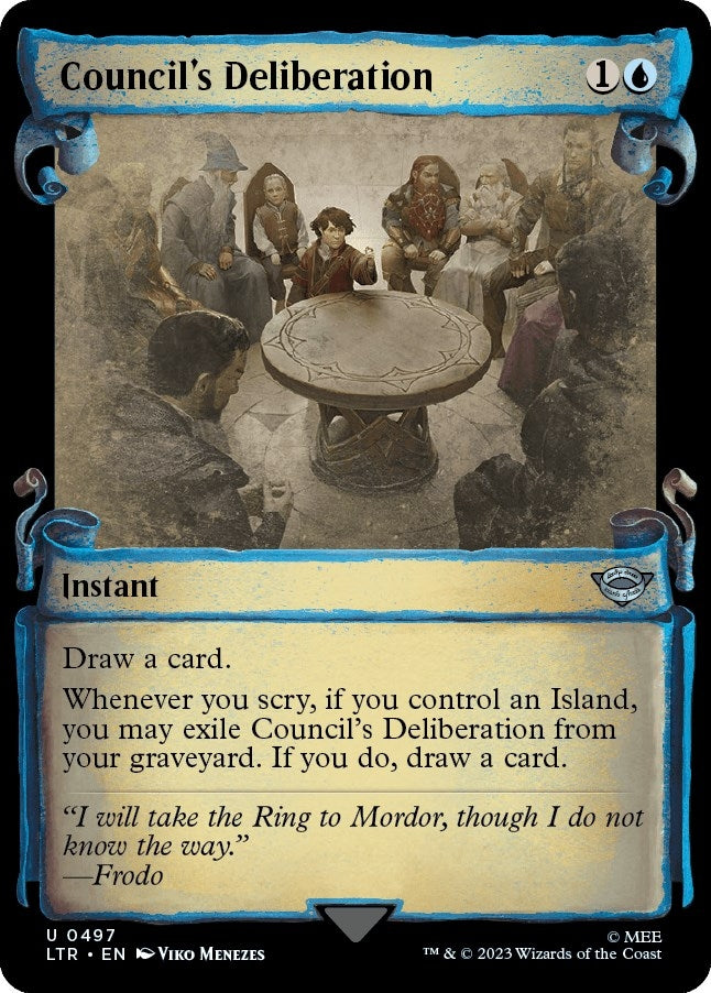 Council’s Deliberation (Showcase Scrolls) (497) [LTR] - MTG Single