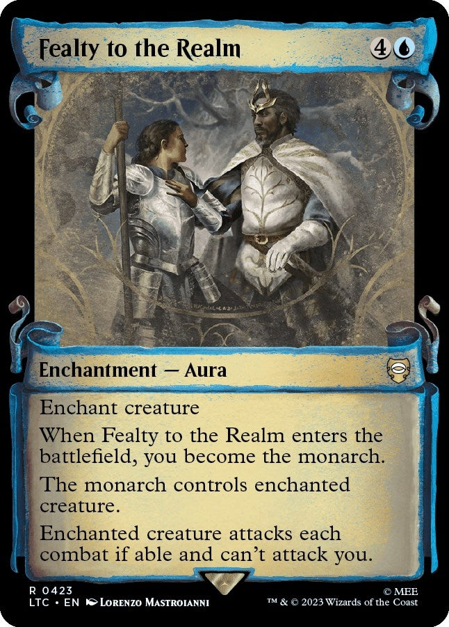 Fealty to the Realm (Showcase Scrolls) (423) [LTC] - MTG Single