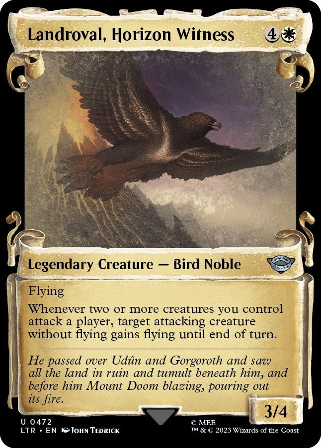Landroval Horizon Witness (Showcase Scrolls) (472) [LTR] - MTG Single