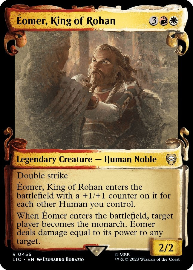 Eomer King of Rohan (Showcase Scrolls) (455) [LTC] - MTG Single