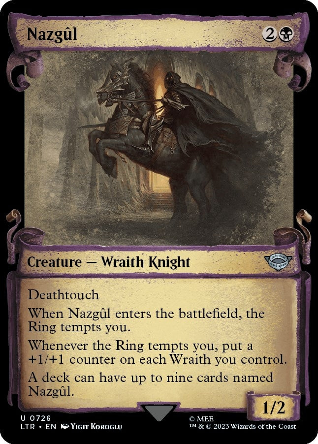 Nazgul (0726) (Showcase Scrolls) (726) [LTR] - MTG Single