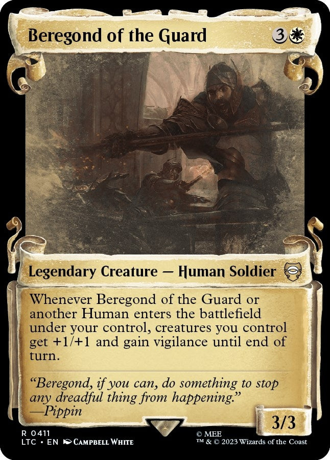 Beregond of the Guard (Showcase Scrolls) (411) [LTC] - MTG Single