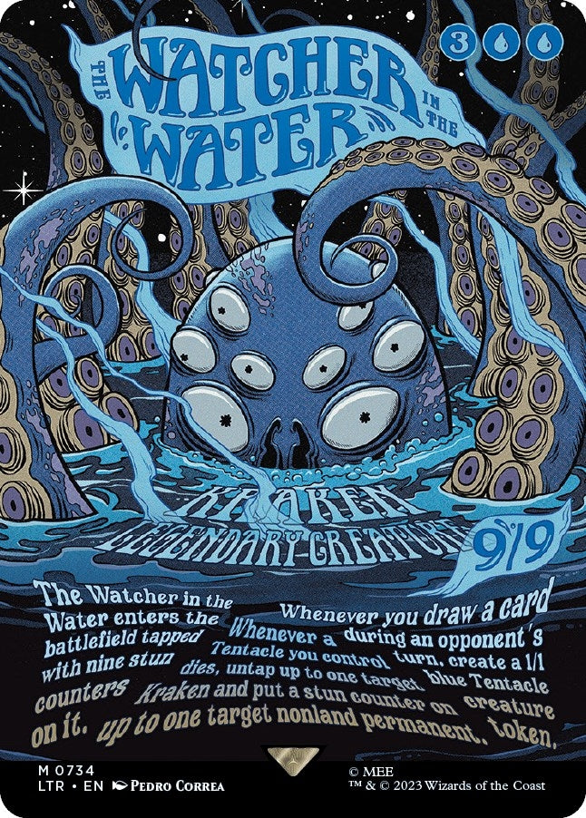 The Watcher in the Water (Borderless Poster) (734) [LTR] - MTG Single