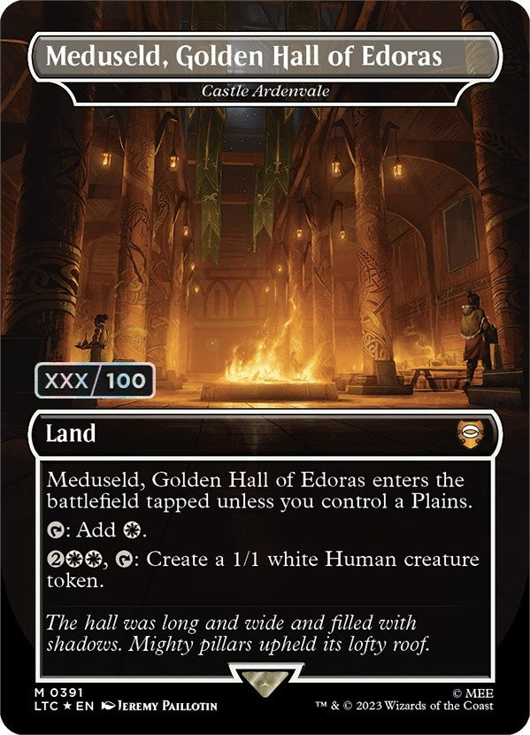 Meduseld Golden Hall of Edoras - Castle Ardenvale (Serial Numbered) (391) [LTC] - MTG Single