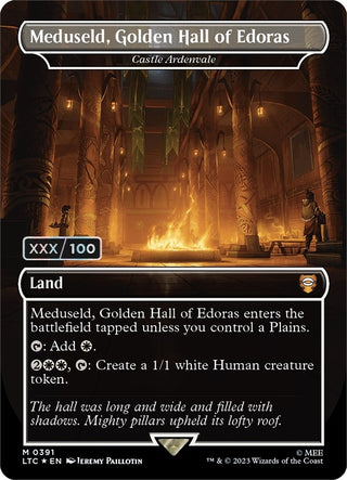 Meduseld Golden Hall of Edoras - Castle Ardenvale (Serial Numbered) (391) [LTC] - MTG Single