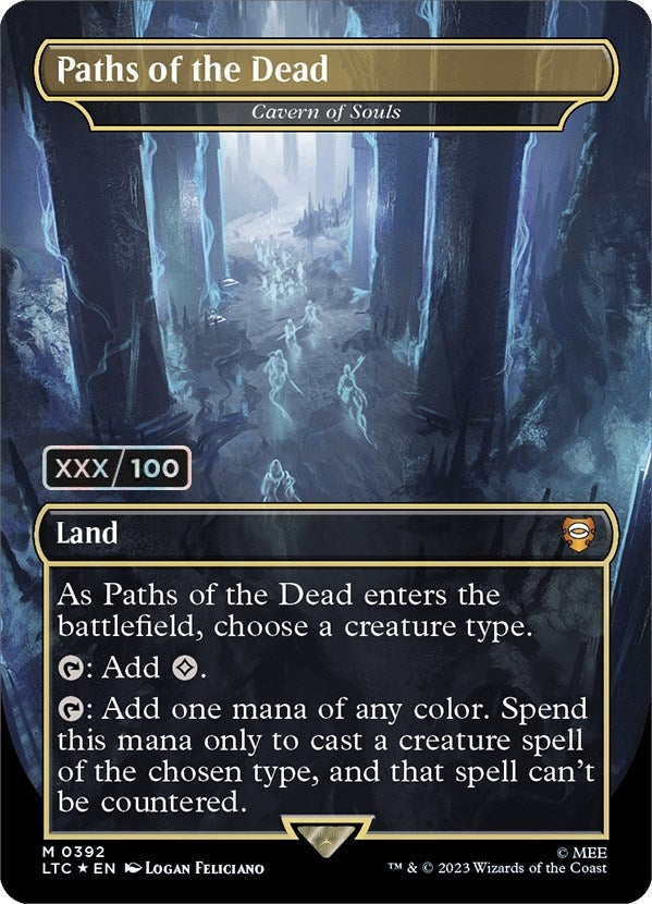 Paths of the Dead - Cavern of Souls (Serial Numbered) (392) [LTC] - MTG Single