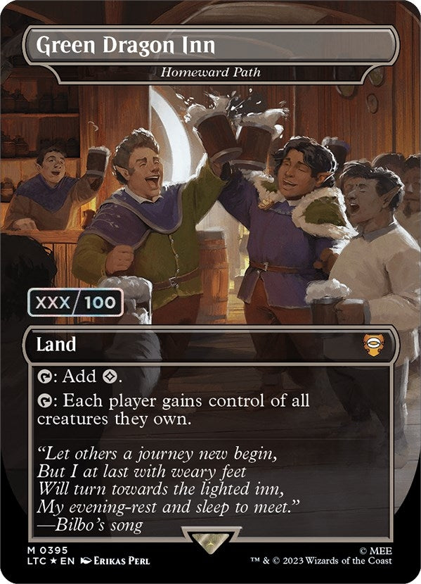 Green Dragon Inn - Homeward Path (Serial Numbered) (395) [LTC] - MTG Single