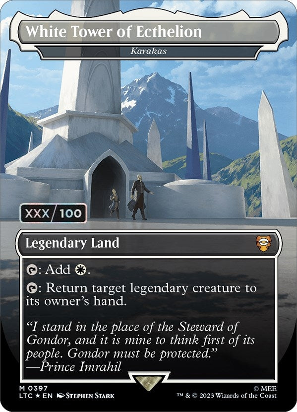 White Tower of Ecthelion - Karakas (Serial Numbered) (397) [LTC] - MTG Single