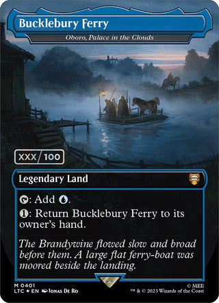 Bucklebury Ferry - Oboro Palace in the Clouds (Serial Numbered) (401) [LTC] - MTG Single