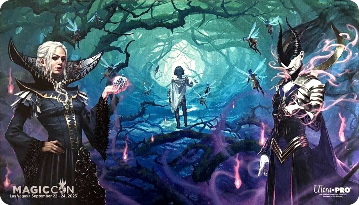 MagicCon Las Vegas 2023 Eriette and Ashiok Standard Gaming Playmat for Magic: The Gathering - Playmats Sealed
