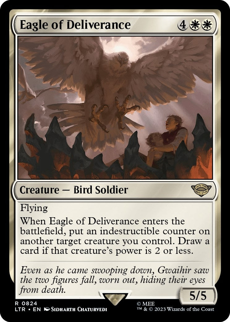 Eagle of Deliverance (824) [LTR] - MTG Single