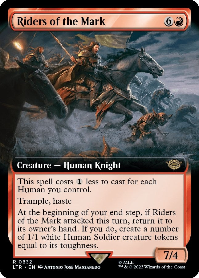 Riders of the Mark (Extended Art) (832) [LTR] - MTG Single