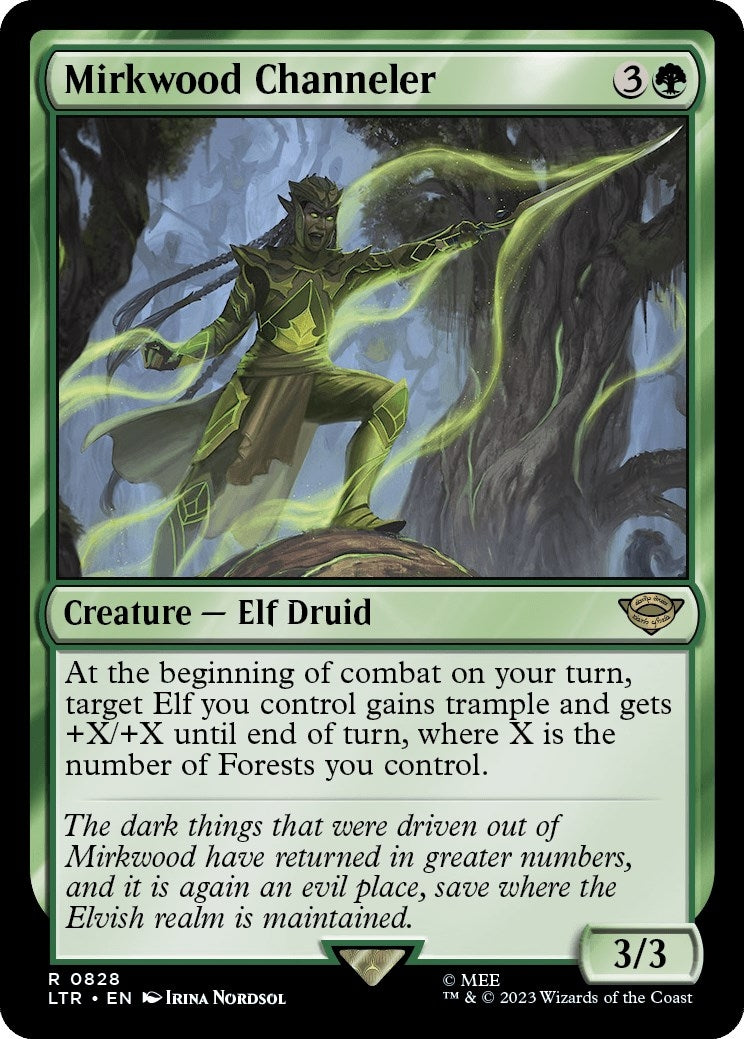 Mirkwood Channeler (828) [LTR] - MTG Single