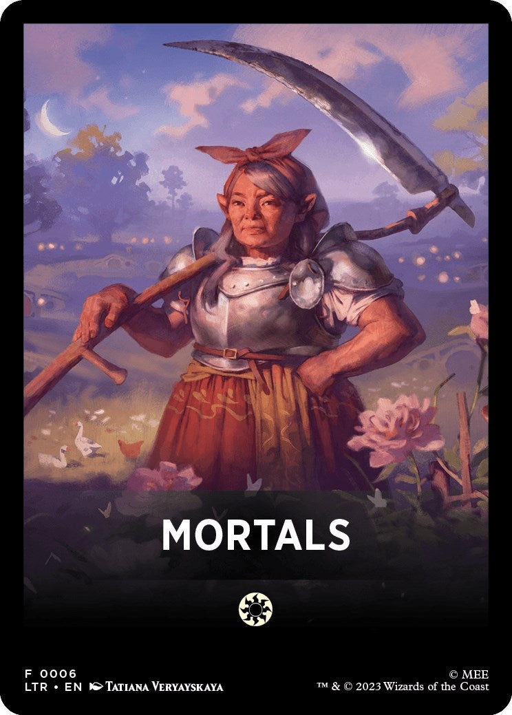 Mortals Theme Card (0) [LTR] - MTG Single