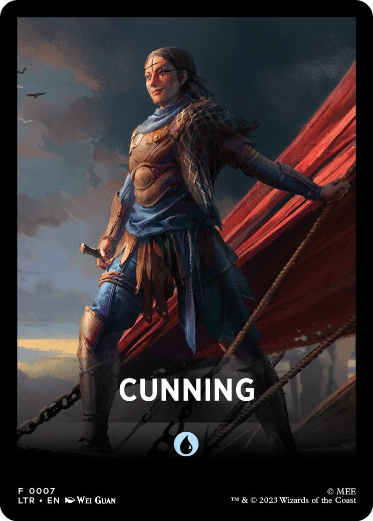 Cunning Theme Card (0) [LTR] - MTG Single