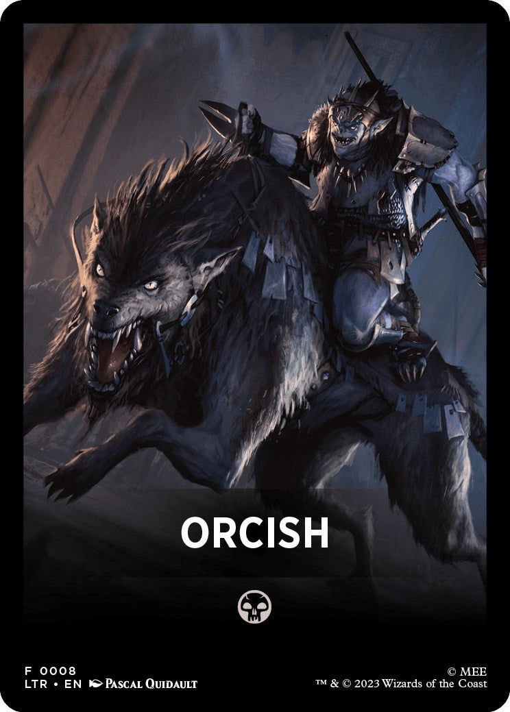 Orcish Theme Card (0) [LTR] - MTG Single