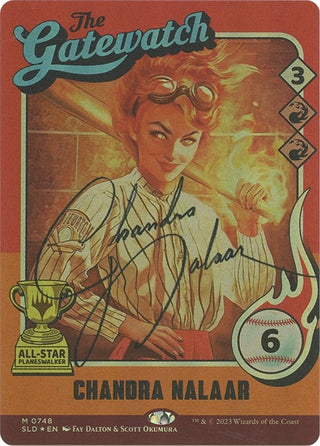 Chandra Nalaar (748) (Autographed) (748) [SLD] - MTG Single