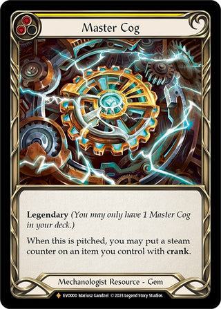 Master Cog (0) [EVO] - Flesh and Blood TCG Single