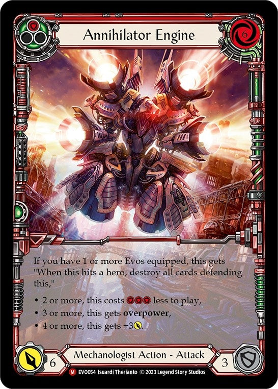 Annihilator Engine (Extended Art) (54) [EVO] - Flesh and Blood TCG Single