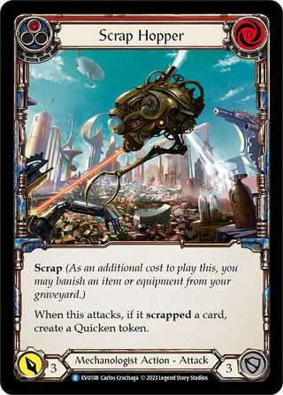 Scrap Hopper (Red) (108) [EVO] - Flesh and Blood TCG Single