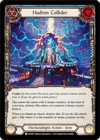 Hadron Collider (Blue) (92) [EVO] - Flesh and Blood TCG Single