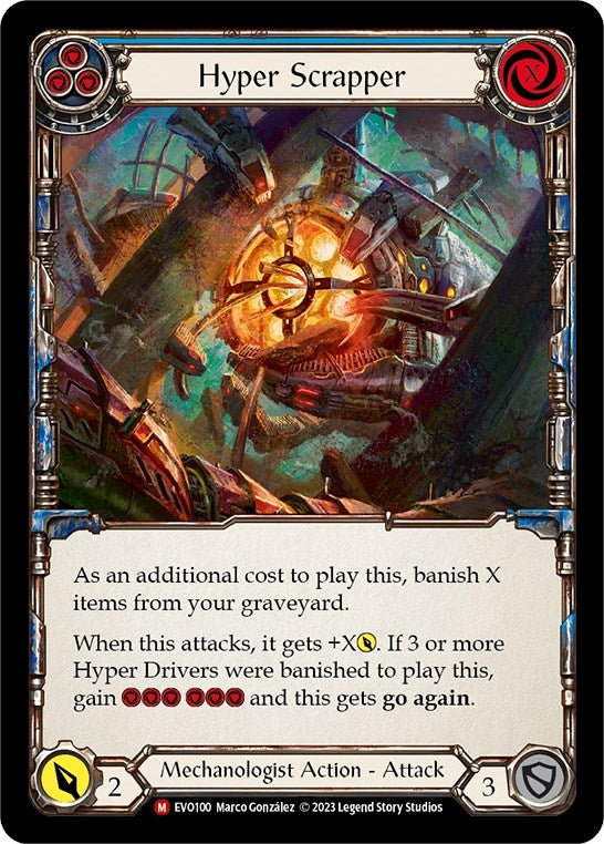 Hyper Scrapper (100) [EVO] - Flesh and Blood TCG Single