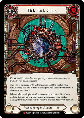 Image for Tick Tock Clock (EVO074) - Flesh and Blood TCG