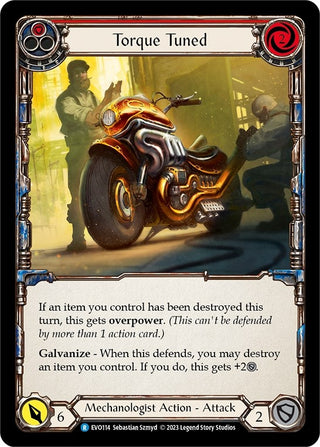 Torque Tuned (Red) (114) [EVO] - Flesh and Blood TCG Single