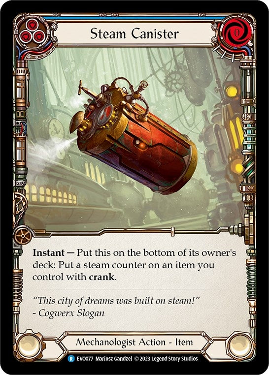Steam Canister (77) [EVO] - Flesh and Blood TCG Single