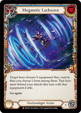 Meganetic Lockwave (143) [EVO] - Flesh and Blood TCG Single