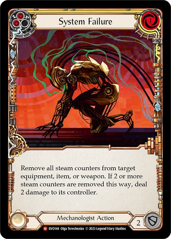 Image for System Failure (EVO144) - Flesh and Blood TCG