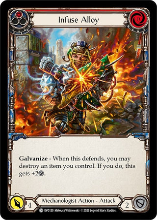Infuse Alloy (Red) (120) [EVO] - Flesh and Blood TCG Single