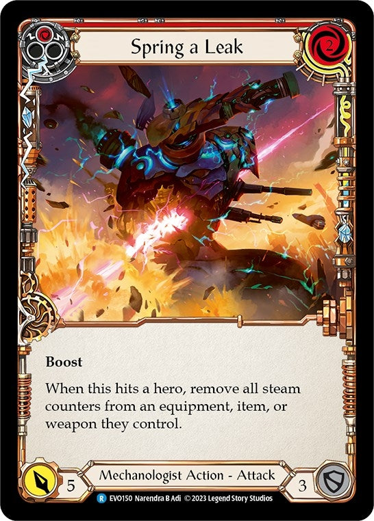 Spring a Leak (Red) (150) [EVO] - Flesh and Blood TCG Single