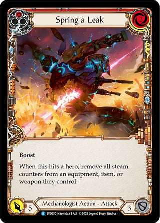 Spring a Leak (Red) (150) [EVO] - Flesh and Blood TCG Single