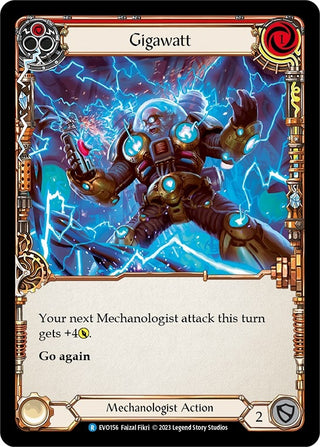 Gigawatt (Red) (156) [EVO] - Flesh and Blood TCG Single
