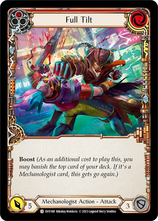 Full Tilt (Red) (168) [EVO] - Flesh and Blood TCG Single