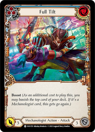 Full Tilt (Blue) (170) [EVO] - Flesh and Blood TCG Single