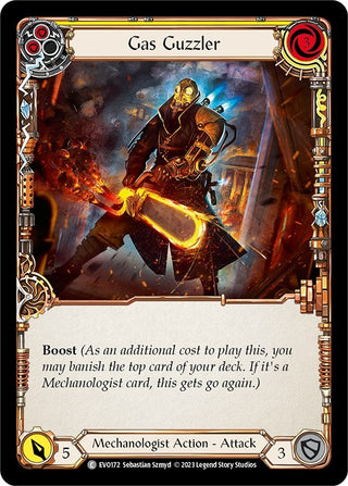 Gas Guzzler (Yellow) (172) [EVO] - Flesh and Blood TCG Single