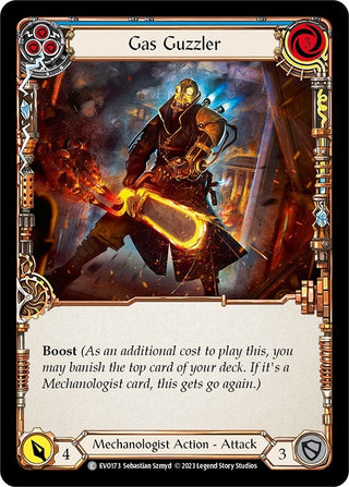 Gas Guzzler (Blue) (173) [EVO] - Flesh and Blood TCG Single