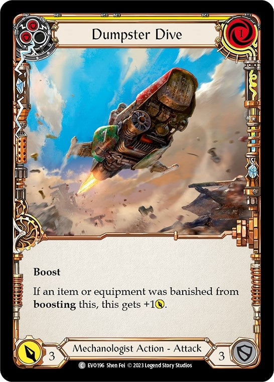 Dumpster Dive (Yellow) (196) [EVO] - Flesh and Blood TCG Single