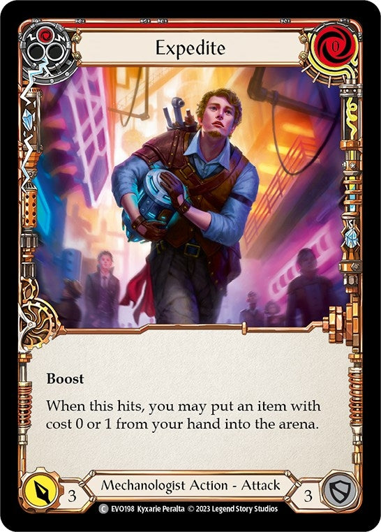 Expedite (Red) (198) [EVO] - Flesh and Blood TCG Single