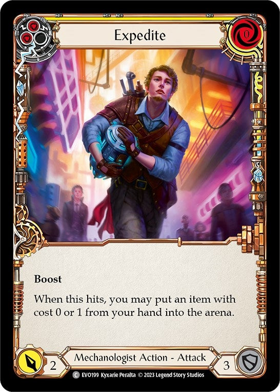 Expedite (Yellow) (199) [EVO] - Flesh and Blood TCG Single