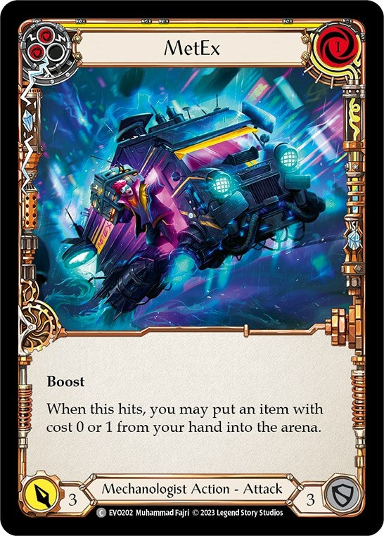 MetEx (Yellow) (202) [EVO] - Flesh and Blood TCG Single