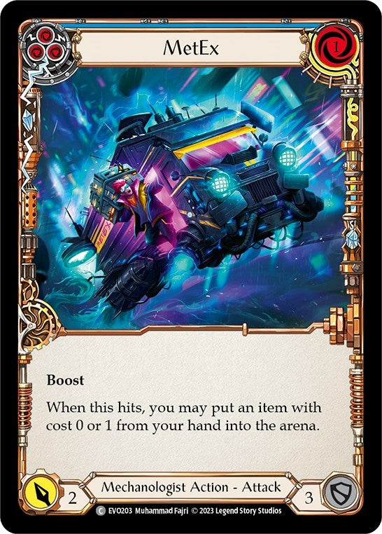 MetEx (Blue) (203) [EVO] - Flesh and Blood TCG Single