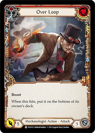 Over Loop (Red) (219) [EVO] - Flesh and Blood TCG Single