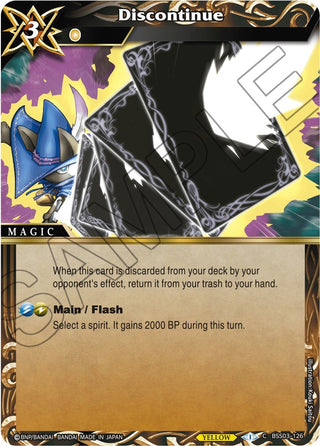 Discontinue (3126) [BSS03] - Battle Spirits Saga Single