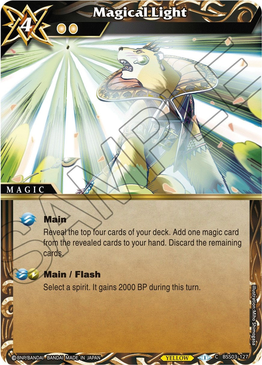 Magical Light (3127) [BSS03] - Battle Spirits Saga Single