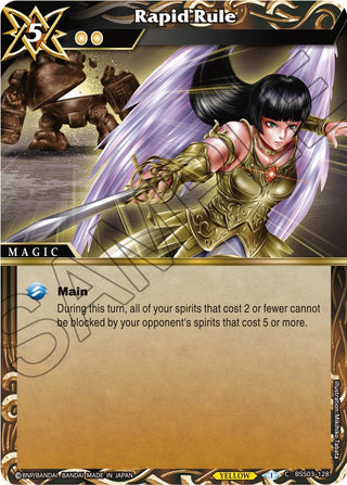 Rapid Rule (3128) [BSS03] - Battle Spirits Saga Single