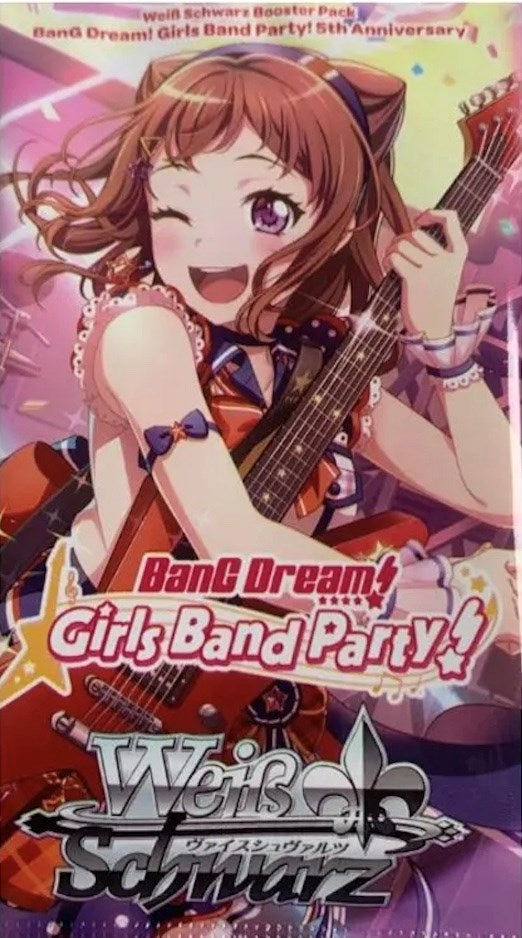 BanG Dream! Girls Band Party! 5th Anniversary Booster Pack [BD/W95] - Weiss Schwarz Sealed