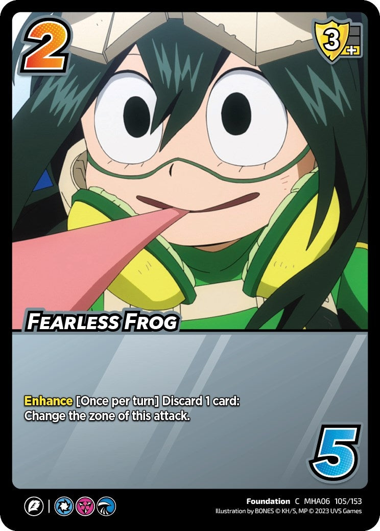 Fearless Frog (105) [MHA6] - UniVersus Single
